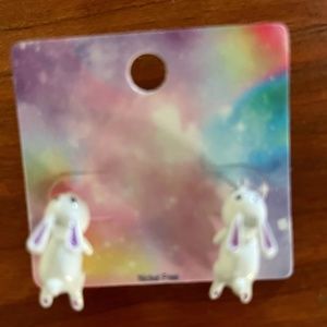 Rabbit earrings